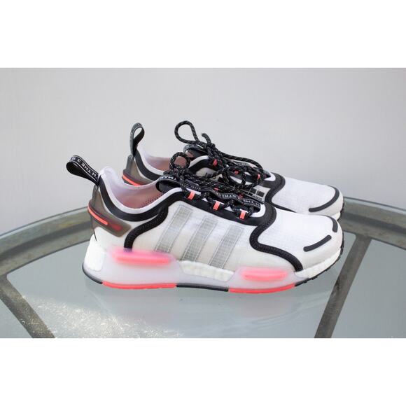 ADIDAS NMD_V3 WHITE ATHLETIC GYM WORKOUT RUNNING SHOES GW1860 SNEAKERS MENS 7.5 main image 10